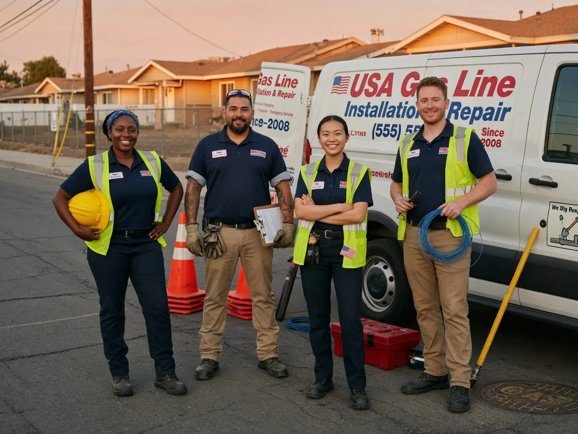 Gas Line Installation company in Hilltop, WV